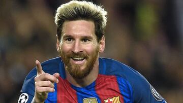 Messi, mejor que Mahrez y Aubameyang en la Champions