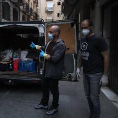 El barrio del Raval recibe 33 toneladas de solidaridad