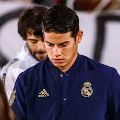 James se queda en el banco en el triunfo del Real Madrid