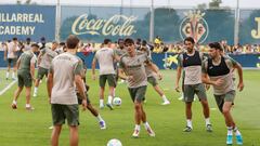 Expectación en la primera sesión del Villarreal