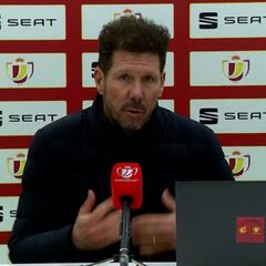 Simeone: "Habrá que buscar soluciones si estamos el año que viene"