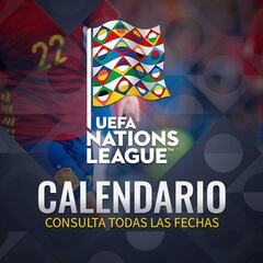 UEFA Nations League: calendario, programación y jornadas
