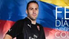 El Arsenal felicita a Colombia en Día de la Independencia