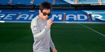 El famoso actor es aficionado del Real Madrid y realizó un recorrido por el mítico Estadio Santiago Bernabéu