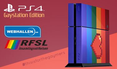 Una tienda sueca subasta una Playstation 4 "gay"