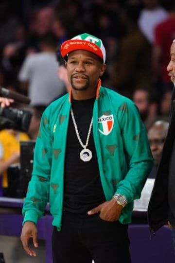 Floyd Mayweather, Jr., boxeador.