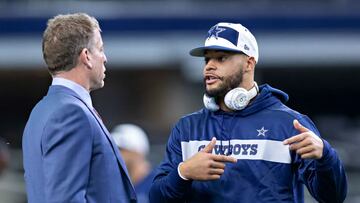 Troy Aikman no confía en Dak Prescott para el Cowboys vs Buccaneers