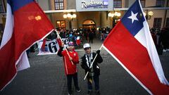 Chile vs Suecia: el arengazo de los hinchas en Estocolmo