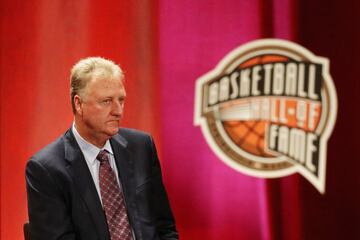 Larry Bird no quiso faltar a la cita de un club del que es miembro desde 1998.