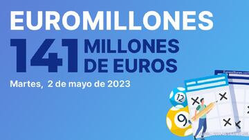 Euromillones: comprobar los resultados del sorteo de hoy, martes 2 de mayo