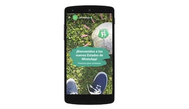 Ya están disponibles los nuevos estados de WhatsApp