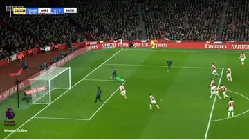 El gol de Alexis al Arsenal en su vuelta al Emirates Stadium