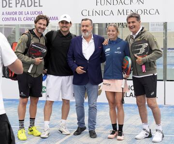 Mista, Iker Casillas, Alejandra Salazar y Michel. 