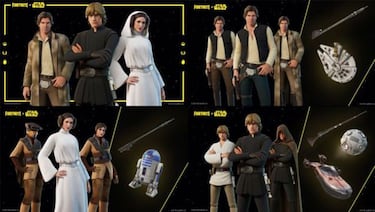Skywalker week in Fortnite: here's what the new Star Wars event brings; all the details