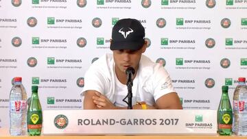 Nadal en semifinales: "Con Thiem será un partido duro"