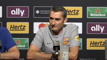 Valverde: "Vidal es un jugador diferente que puede aportar"