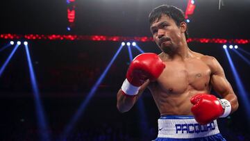 Keith Thurman se medirá ante el histórico peleador filipino y trató de encender en la previa con declaraciones elevadas de tono; dijo que retirará a Manny