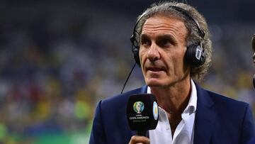 Ruggeri elogia a Santos Borré: "Pelea todo el partido, es bravo"