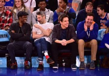 Chris Rock, Adam Horovitz, Ben Stiller y Jimmy Fallon.