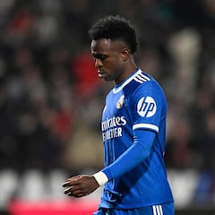 Identificado el espectador que lanzó un plátano a Vinicius en Albacete