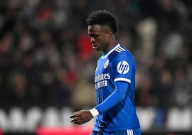 Identificado el espectador que lanzó un plátano a Vinicius en Albacete