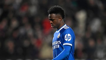 Identificado el espectador que lanzó un plátano a Vinicius en Albacete