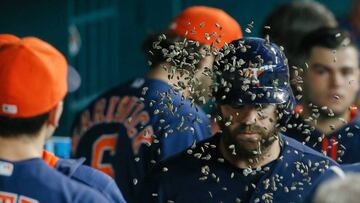 Evan Gattis ha a&ntilde;adido su habitual dosis de potencia al necesitado turno de bateo de los Houston Astros.