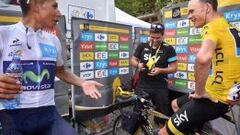Chris Froome y Nairo juntos e imparables en las redes
