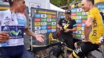 Froome lidera el Tour.