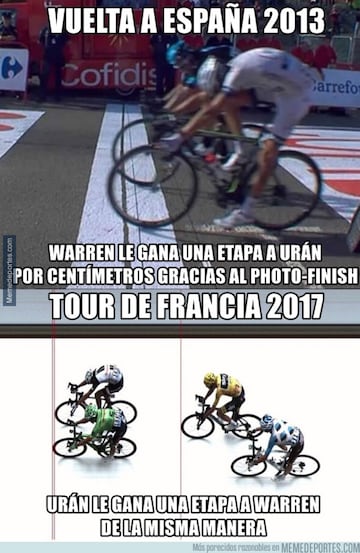 Ciclismo: los mejores memes en las redes sociales e internet