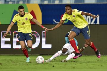 Los dirigidos por Reinaldo Rueda debutaron con victoria en el primer partido de la Copa América. La Tricolor se impuso con un tanto de Edwin Cardona.