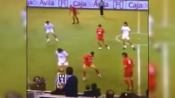 El talento de Rafael Nadal para jugar fútbol