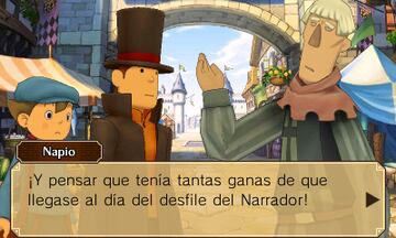 Captura de pantalla - El Profesor Layton vs. Phoenix Wright: Ace Attorney (3DS)