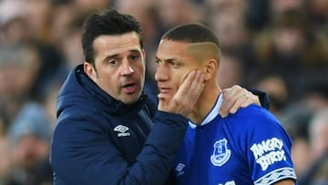 Richarlison says Marco Silva has been essential in his development at Everton