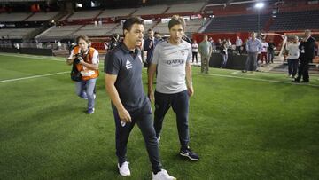 Gallardo se interesó por el estado de los jugadores de Boca