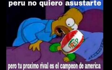 Los memes que calientan la previa del duelo Chile-Perú