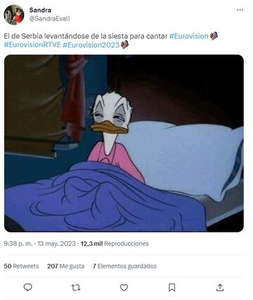 Los mejores memes de Eurovisión 2023