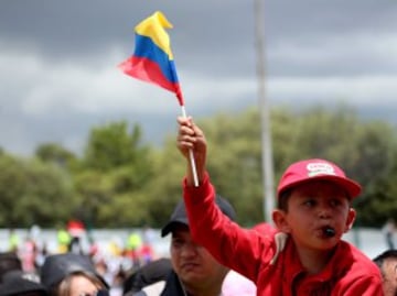 En imágenes el recibimiento de miles de colombianos a Nairo