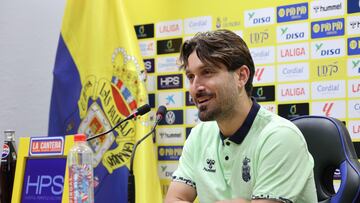 12/12/2024 FUTBOL PRIMERA DIVISION TEMPORADA 24/25 UD LAS PALMAS Rueda de prensa de Jose Campaña