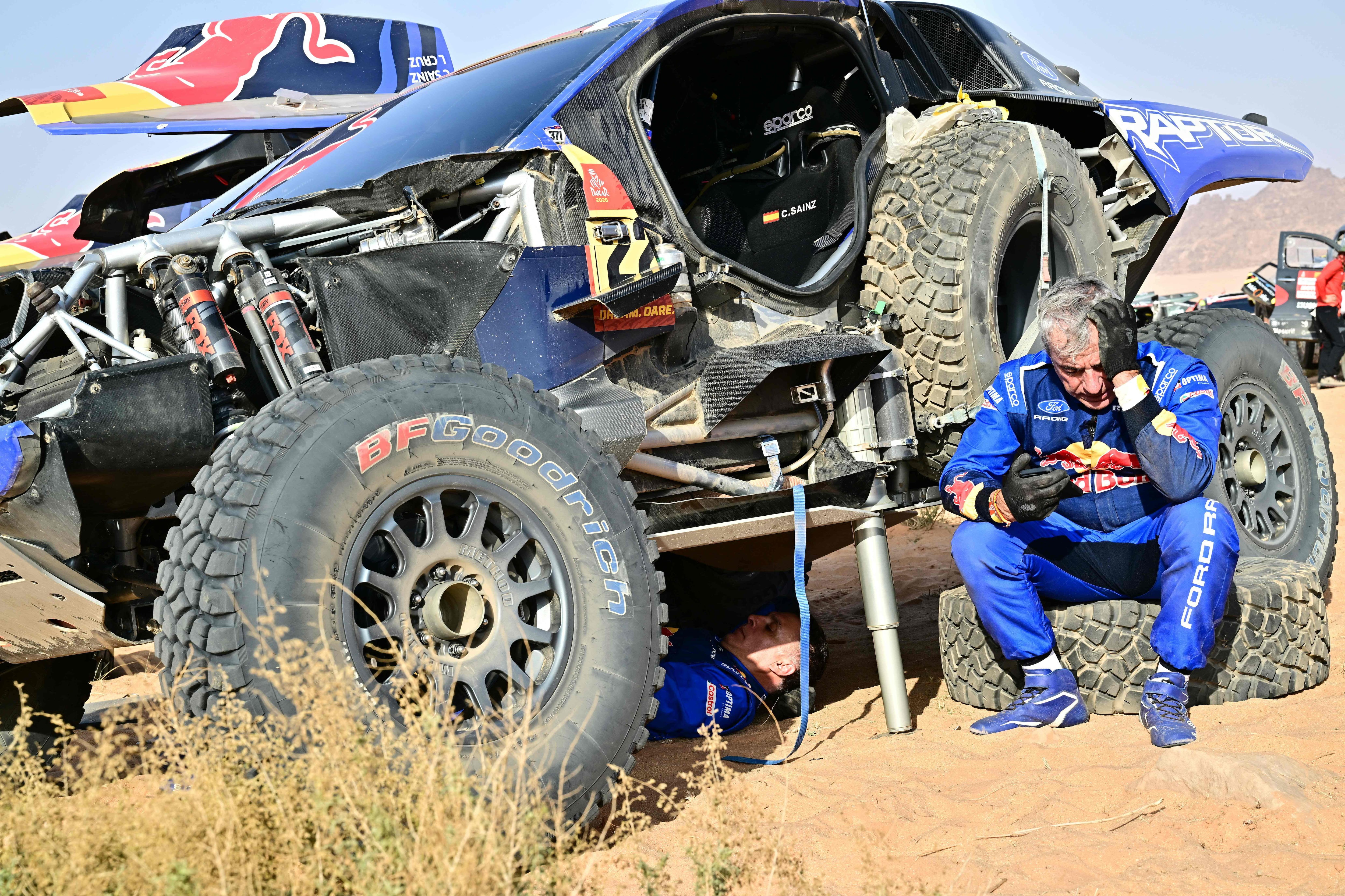 El milagro de Sainz: “Nos ha tocado la lotería”