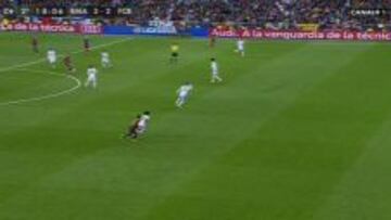 Este es el momento en que Neymar arranca en la jugada previa al 3-3.