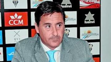 <b>COMENZÓ. </b>Sergio Morgado, en el acto de presentación de ayer.