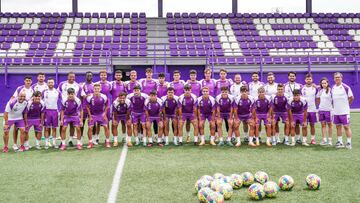 Primer entrenamiento del Real Valladolid Promesas.