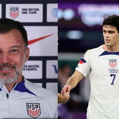 Anthony Hudson, entrenador de Estados Unidos, revela reunión positiva con Gio Reyna
