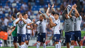 Duvan Vergara de Monterrey durante el partido Monterrey vs FC Juarez, Correspondiente a la Jornada 10 del Torneo Clausura 2023 de la Liga BBVA MX, en el Estadio BBVA Bancomer, el 04 de Marzo de 2023.