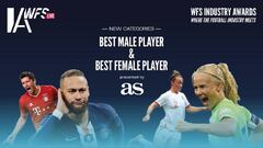 Los candidatos a Jugador y Jugadora del año de World Football Summit y AS
