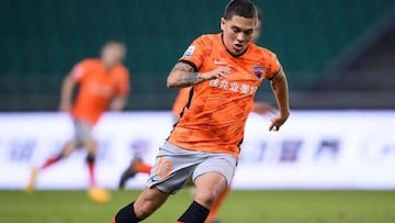 El año de Juan Fernando Quintero en el Shenzhen de China