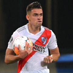 Borré marca ante Palmeiras, pero River queda eliminado de Copa