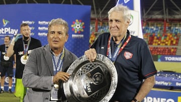 Jorge Luis Pinto habla del título del Torneo BetPlay