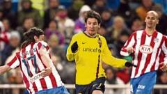 Messi pone patas arriba el Calderón